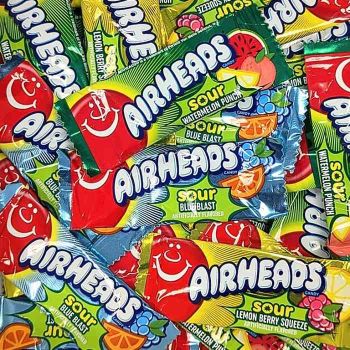 Mini Airheads Sour Wrapped