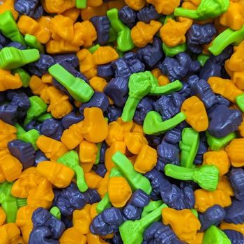 Albanese Ghoulish Gummies for Halloween.