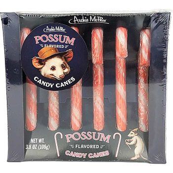Possum Candy Canes