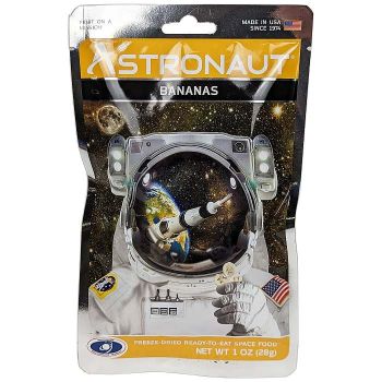 Astronaut Freeze Dried Bananas