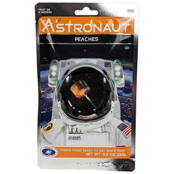 Astronaut Freeze Dried Peaches.