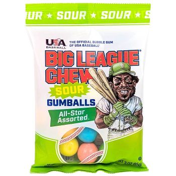Big League Chew Sour Gumballs: All-Star Assorted