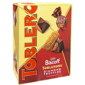 Toblerone Diamond Truffles with Biscoff Pieces