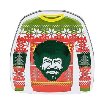 Merry Bob Ross Happy Tree Shaped Green Apple Sours