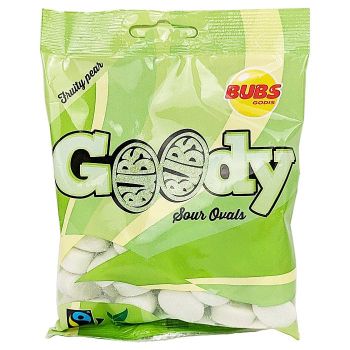 Bubs Goody Sour Ovals: Fruity Pear