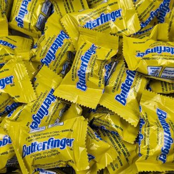 Butterfinger miniatures for Halloween