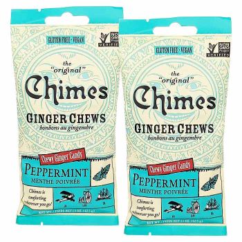 Chimes Ginger Chews: Peppermint
