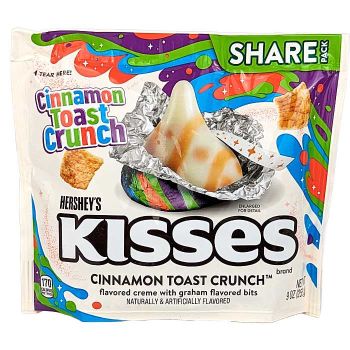 Hershey's Kisses: Cinnamon Toast Crunch