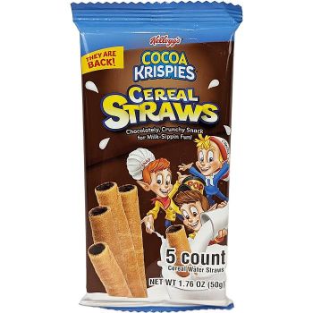 Cocoa Krispies Cereal Straws