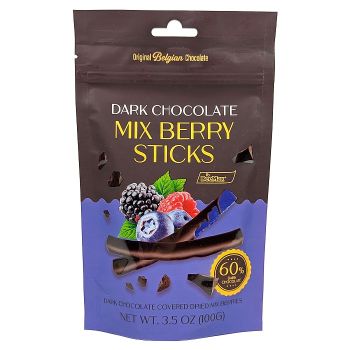 Dark Chocolate Mix Berry Sticks