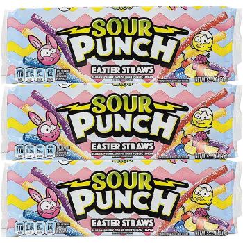 Sour Punch Easter Straws