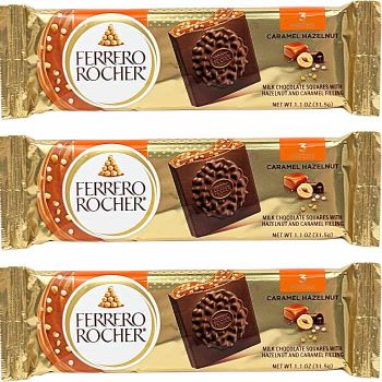 Ferrero Rocher Milk Chocolate Caramel Hazelnut