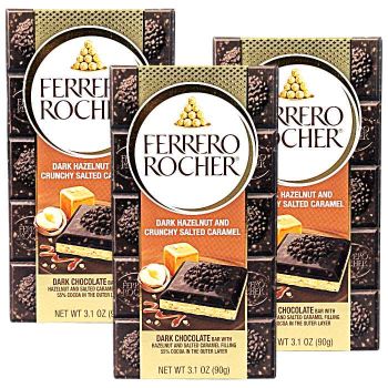 Ferrero Rocher Dark Chocolate Hazelnut & Crunchy Salted Caramel