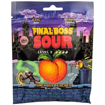 Final Boss Sour Level 3: Punch Out Peaches