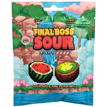 Final Boss Sour Level 3: Watermelon Kiwi