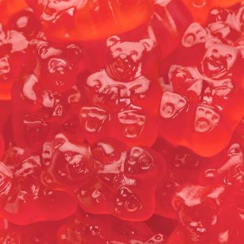 Albanese Gummi Bears Strawberry - 5 Pound Bag