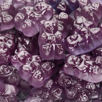 Albanese Gummi Bears Grape - 5 Pound Bag