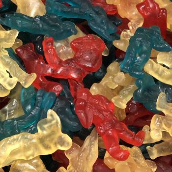 Gummi Army Men Red, White & Blue