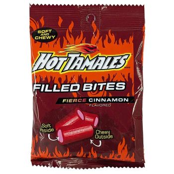 Hot Tamales Filled Bites in Fierce Cinnamon flavor