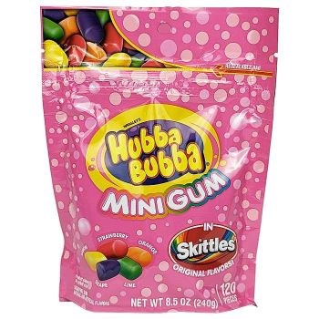 Hubba Bubba Skittles Mini Gum