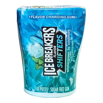 Ice Breakers Flavor Shifters: Wintergreen to Cool Mint