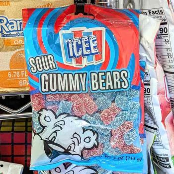 Icee Sour Gummy Bears