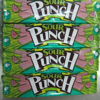 Sour Punch Straws Watermelon