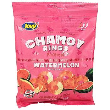 Jovy Chamoy Gummy Watermelon Rings