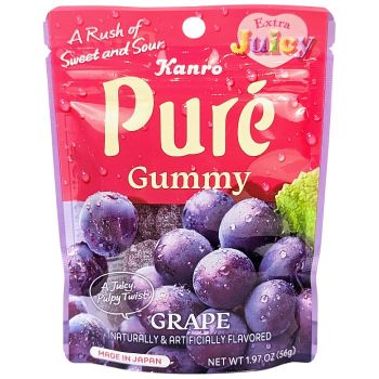 Kanro Pure Gummy Grape
