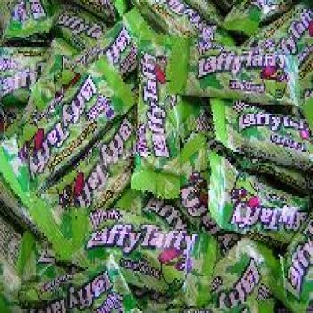 Wonka Laffy Taffy Bites Sour Apple