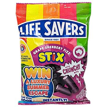 Life Savers Stix Grape Sherbert Fizz