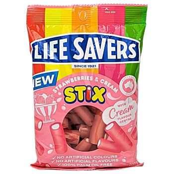 Life Savers Stix Strawberries & Cream