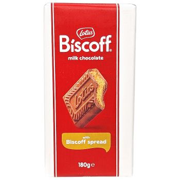 Lotus Biscoff Milk Chocolate Bar