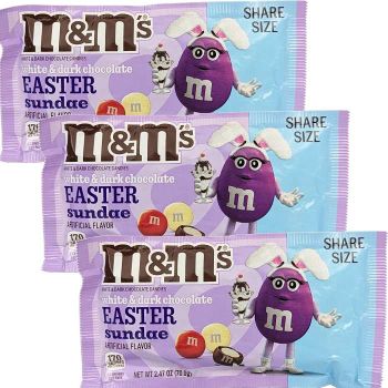 Easter Sundae M&M's: White & Dark Chocolate