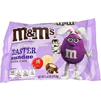 M&M's Easter Sundae: White & Dark Chocolate Mix
