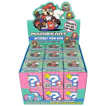 Mario Kart Mystery Item Box (with Racing Cup Candy Tin)