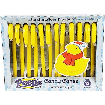 Peeps Marshmallow Candy Canes
