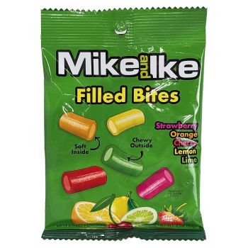 Mike and Ike Filled Bites in Strawberry, Orange, Cherry, Lemon and Lime.