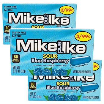 Mike and Ike Sour Blue Raspberry