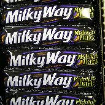 Mars Milky Way Midnight Dark
