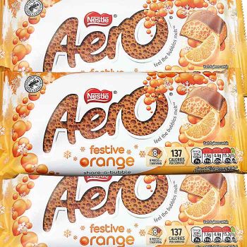 Aero Festive Orange: Share-a-Bubble Bar