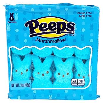Peeps Marshmallow Bunnies Blue