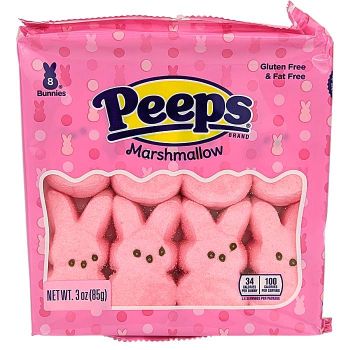 Peeps Marshmallow Bunnies Pink
