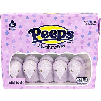 Peeps Marshmallow Chicks Purple