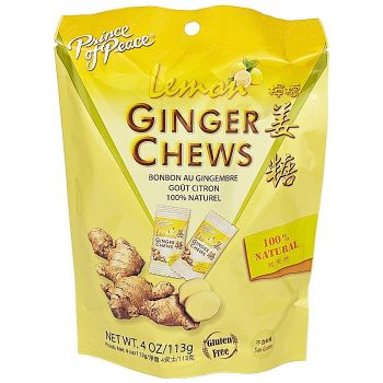 Prince of Peace Ginger Chews: Lemon