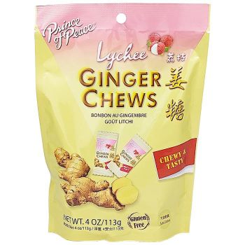 Prince of Peace Ginger Chews: Lychee
