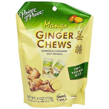 Prince of Peace Ginger Chews: Mango