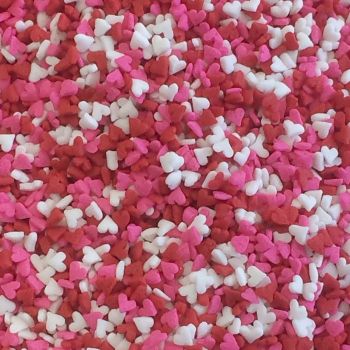 Quins Red/White/Pink Hearts Mini