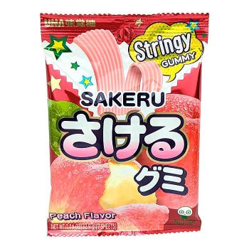 Sakeru Stringy Gummy Peach
