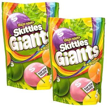 Skittles Giants: Crazy Sours